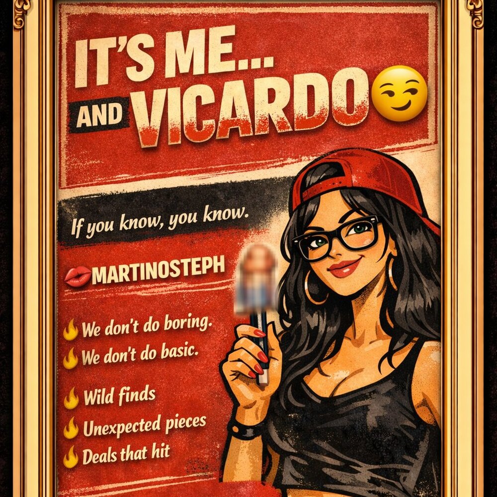 @Fashioncense Provided Vicardo...Come meet him !